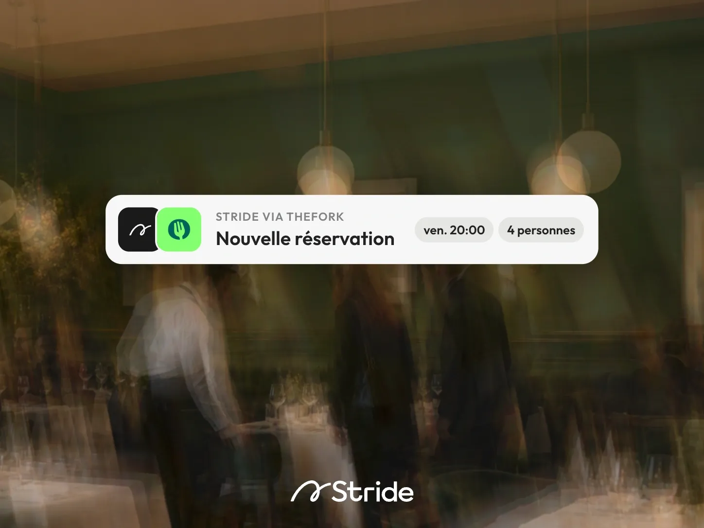 Un site web de restaurant avec réservations TheFork intégrées