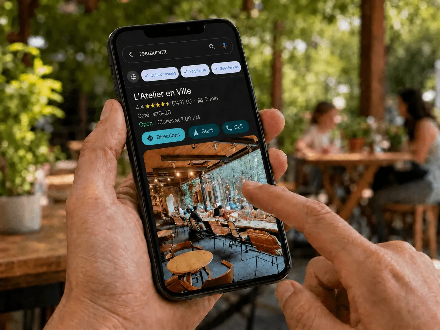Got a Terrace? Set the Google Attribute So Diners Can Find It