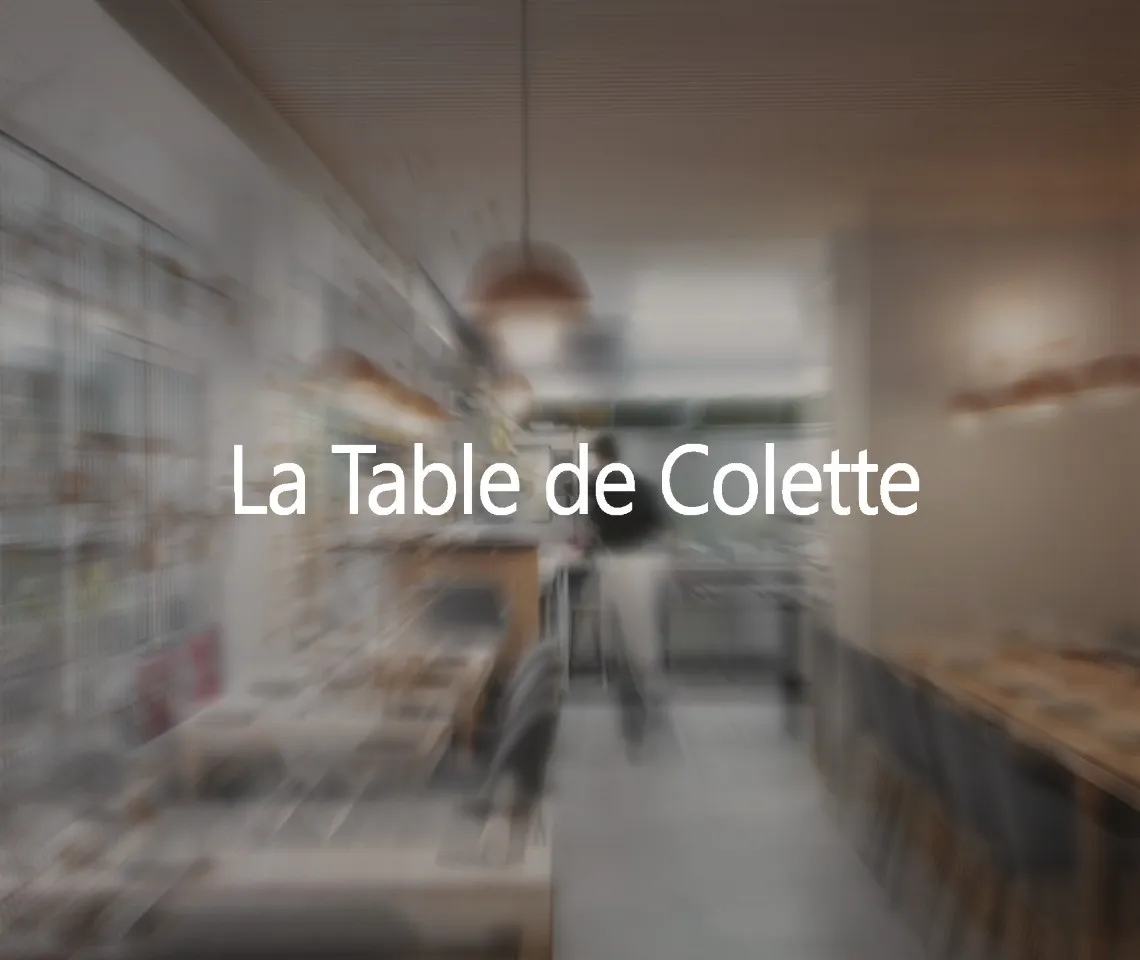 La Table de Colette restaurant website in Paris